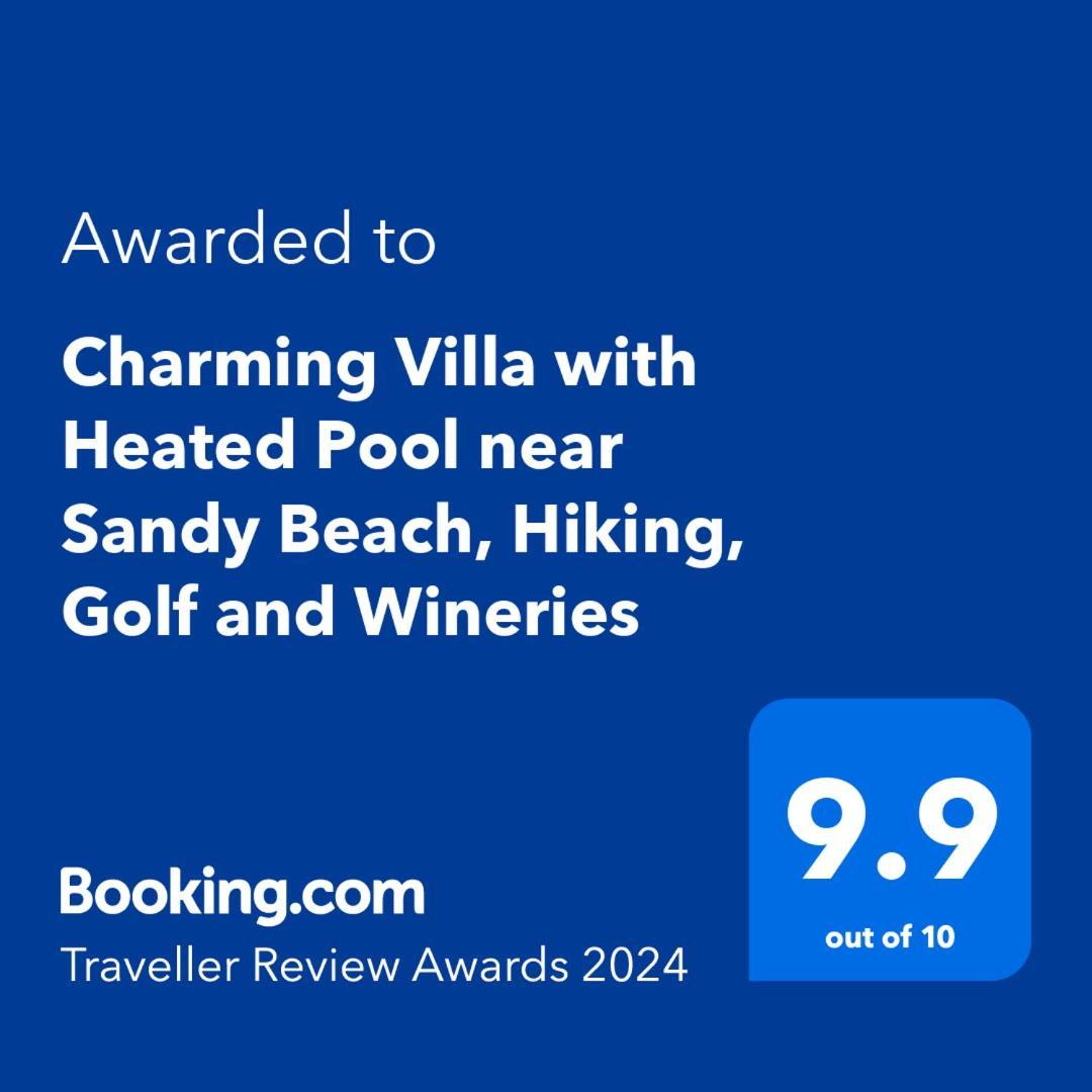 Charming Villa With Heated Pool Near Sandy Beach, Hiking, Golf And Wineries Praia Da Luz Экстерьер фото